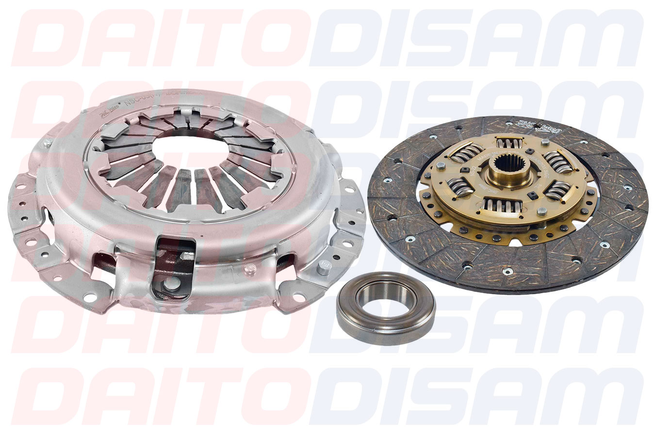 KIT EMBRAGUE CON RODAMIENTO 225 MM