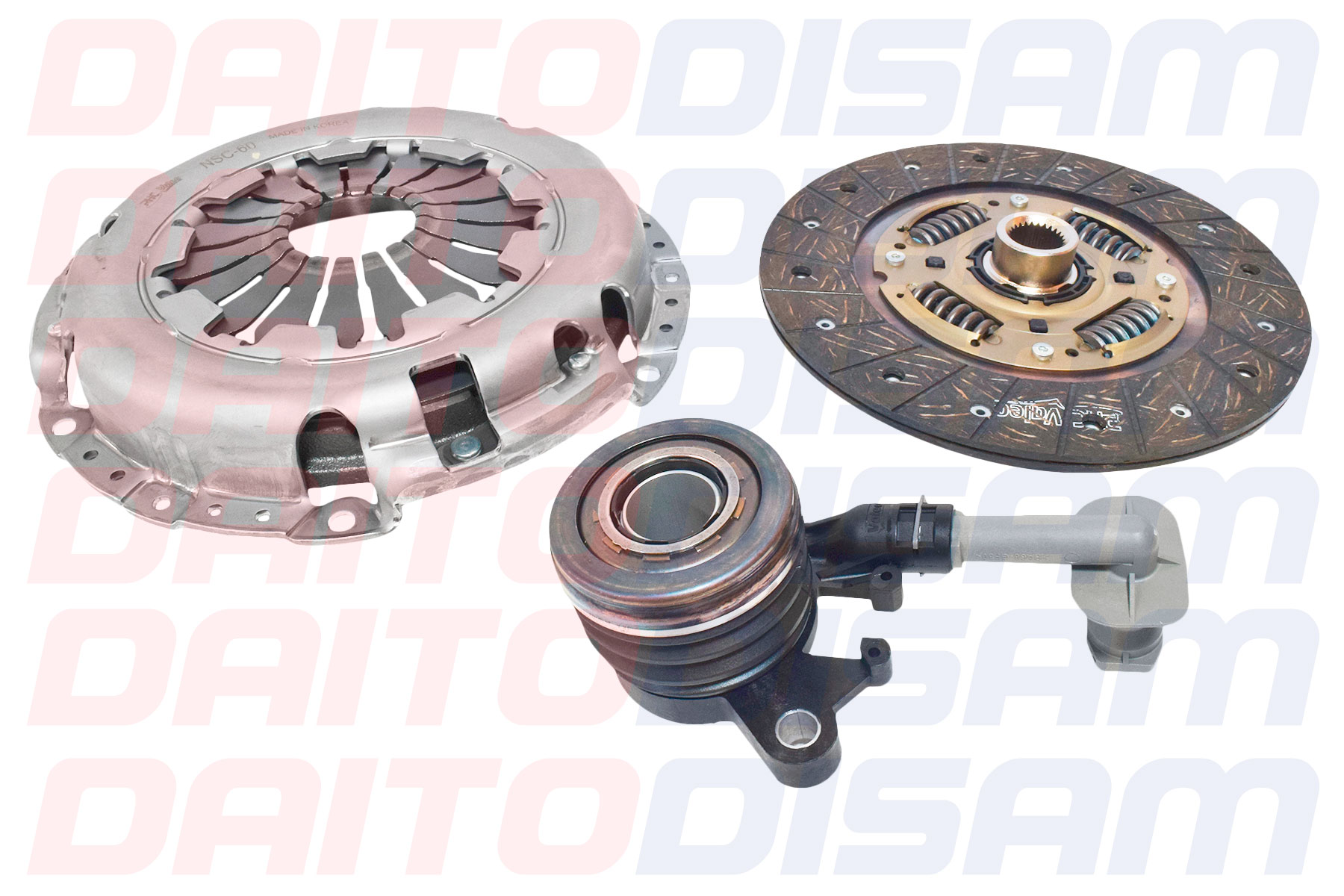 KIT EMBRAGUE CON RODAMIENTO 215 MM