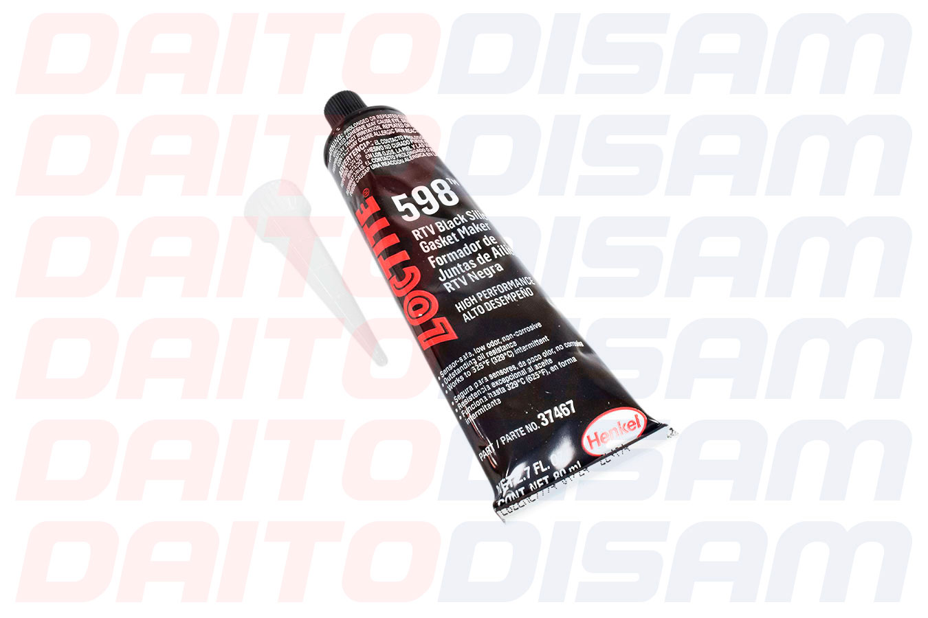 SILICONA LOCTITE NEGRA 598