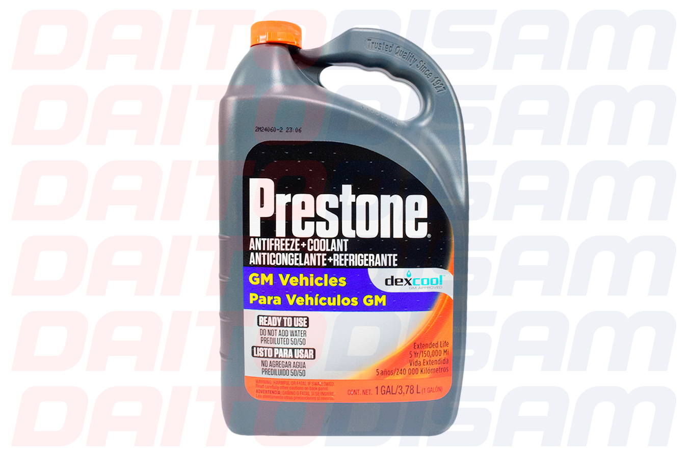 REFRIGERANTE PRESTONE GM ORANGE 4 LTS