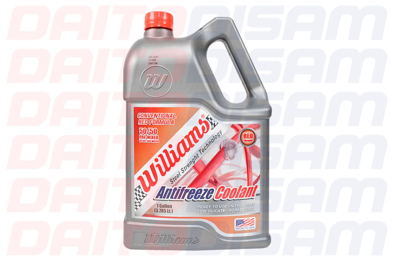 REFRIGERANTE WILLIAMS 50% ROJO 4 LTS -37°/ +129