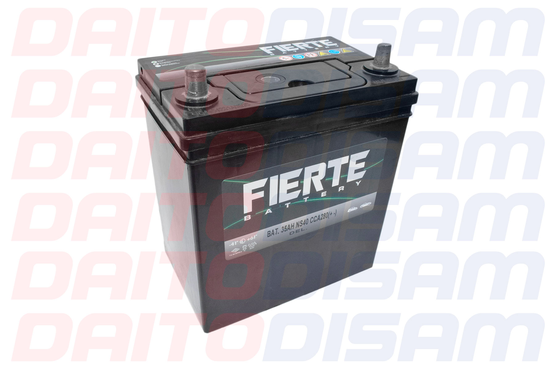 BATERIA 035 AMP NS40 CCA280 FIERTE
