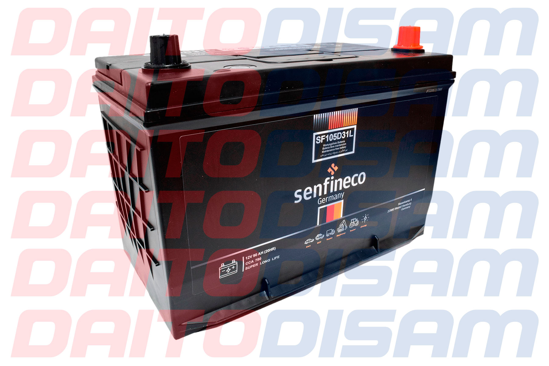 BATERIA 090 AMP SENFINECO