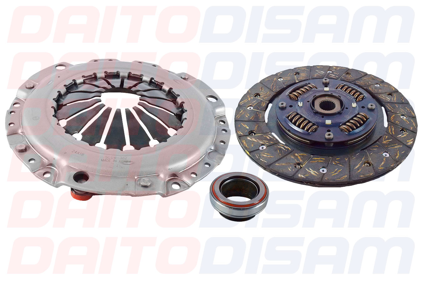 KIT EMBRAGUE CON RODAMIENTO 215 MM