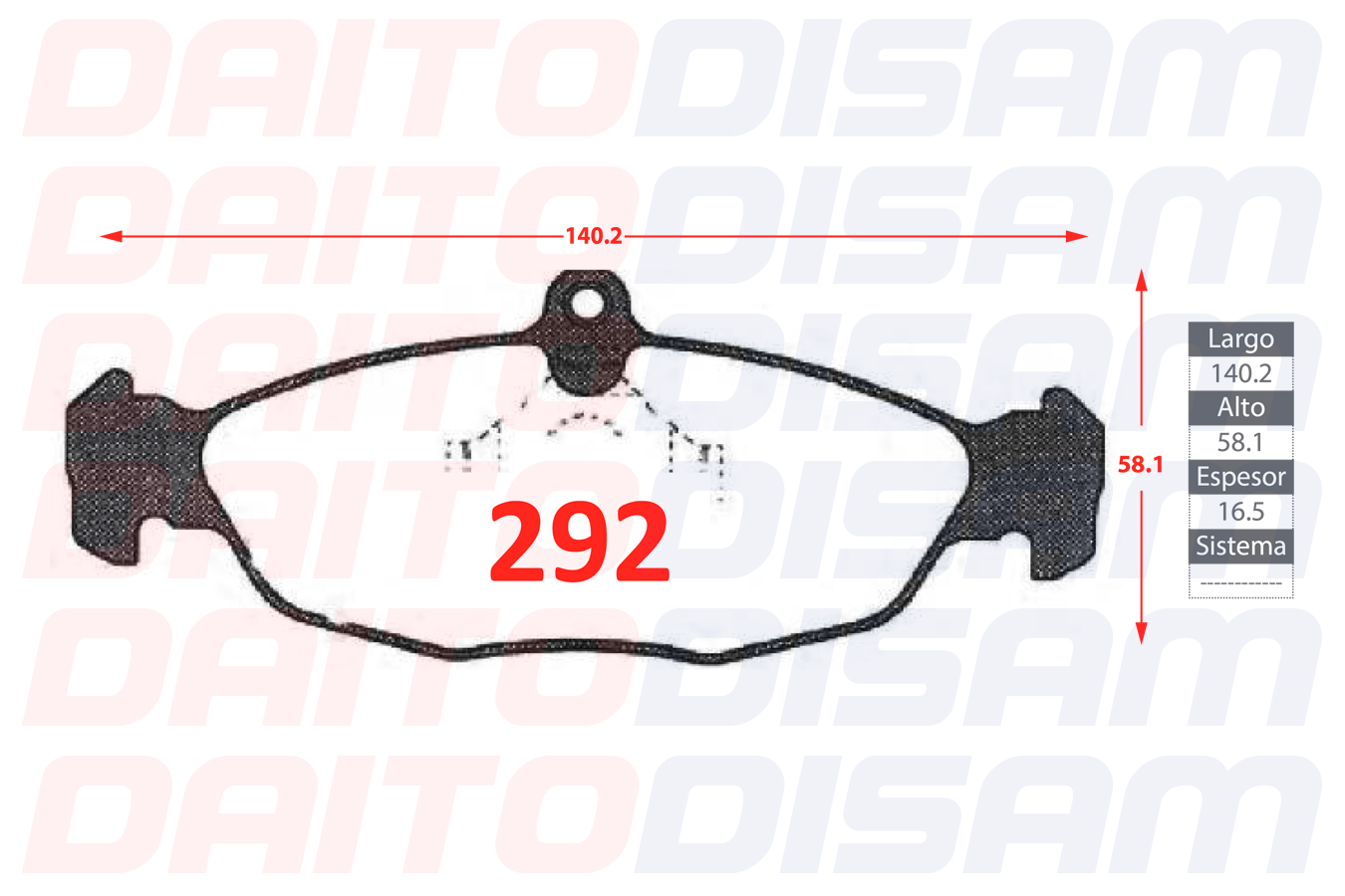 PASTILLAS FRENO DELANTERA (292)