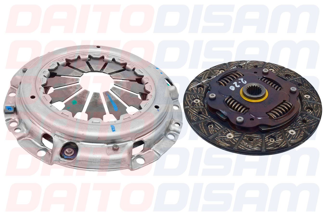 KIT EMBRAGUE SIN RODAMIENTO 170 MM