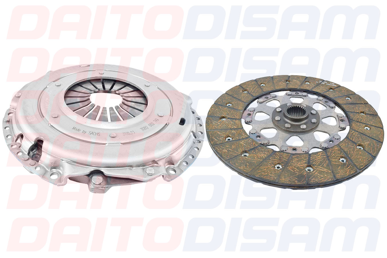 KIT EMBRAGUE SIN RODAMIENTO 260 MM