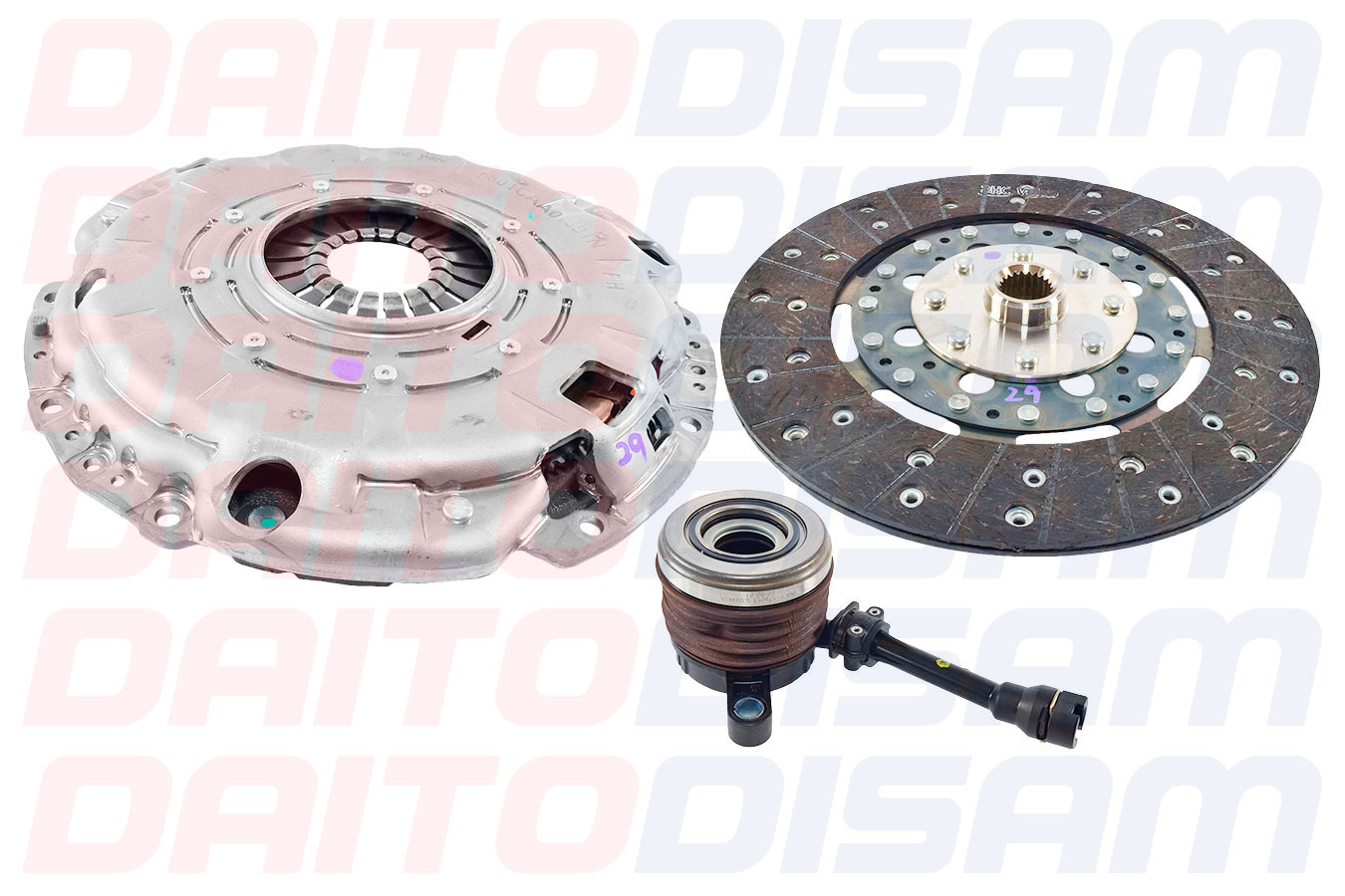 KIT EMBRAGUE CON RODAMIENTO 260 MM