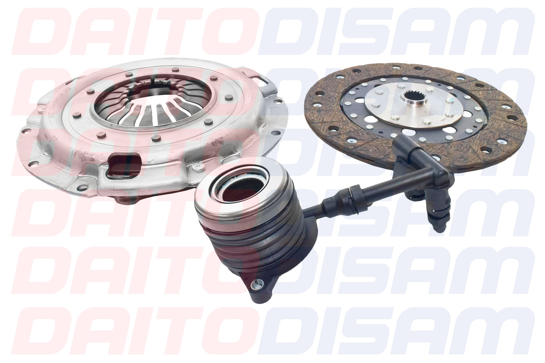 KIT EMBRAGUE CON RODAMIENTO 225 MM