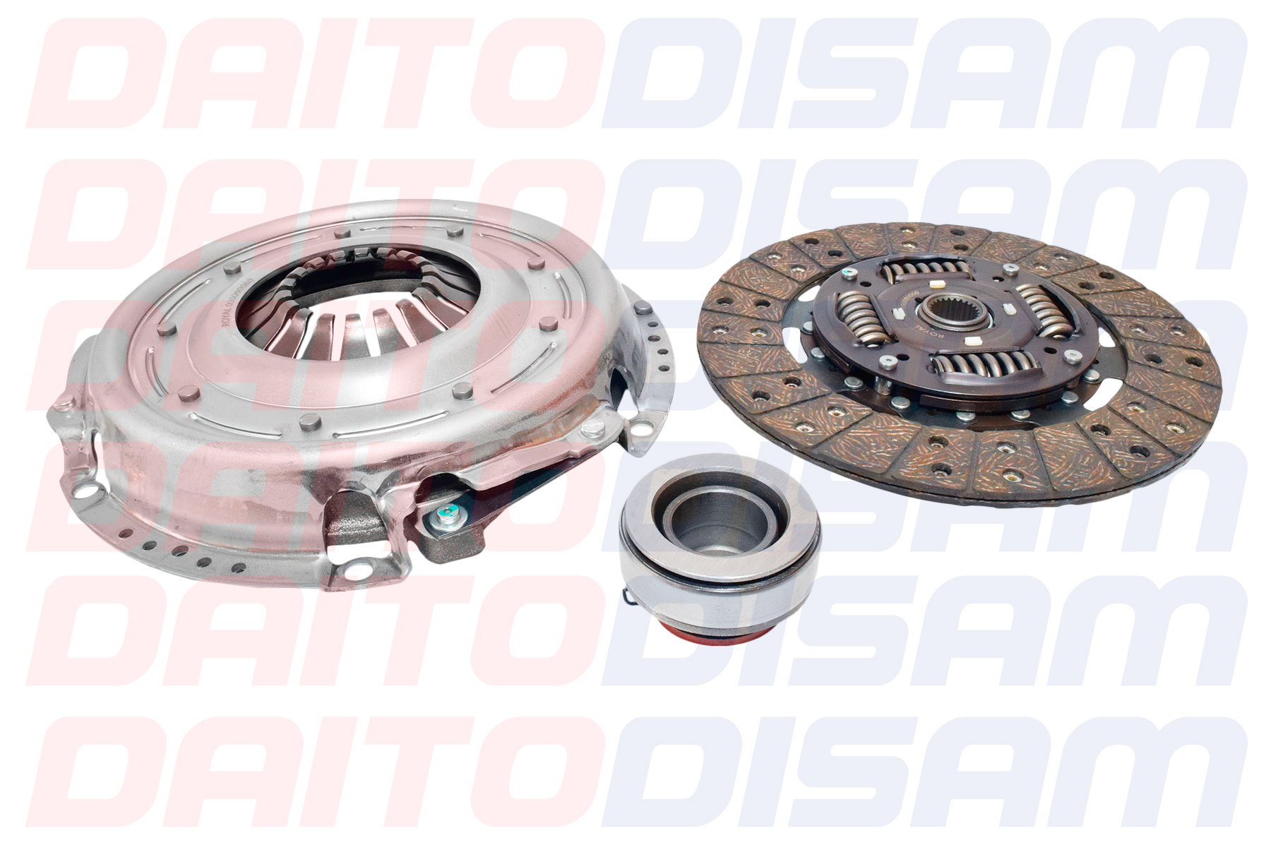 KIT EMBRAGUE CON RODAMIENTO 265 MM