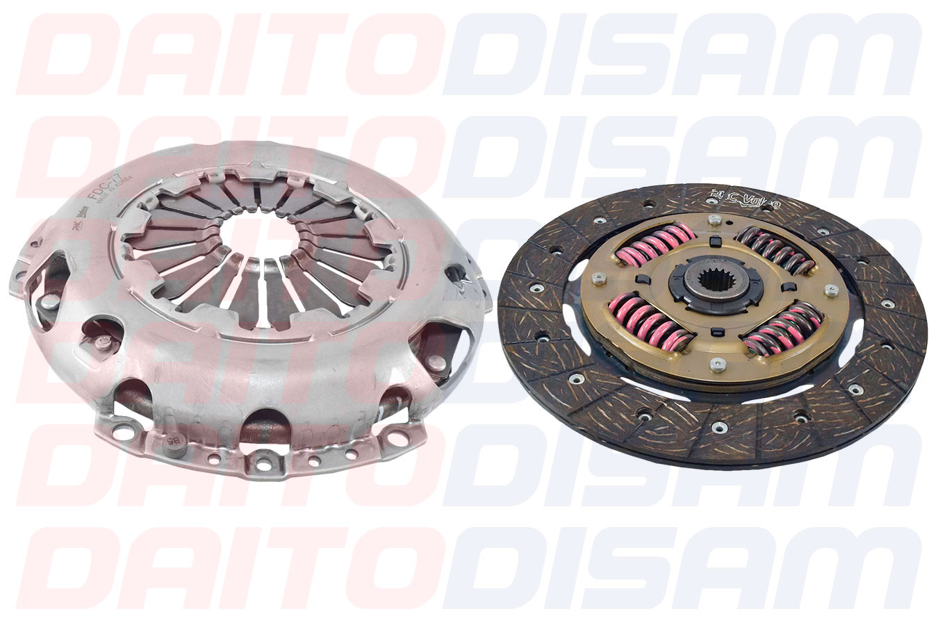 KIT EMBRAGUE SIN RODAMIENTO 220 MM