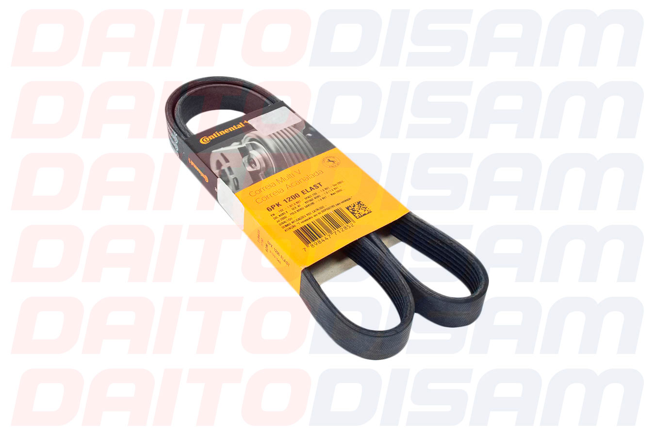 CORREA ALTERNADOR 6PK-1200 ELASTICA