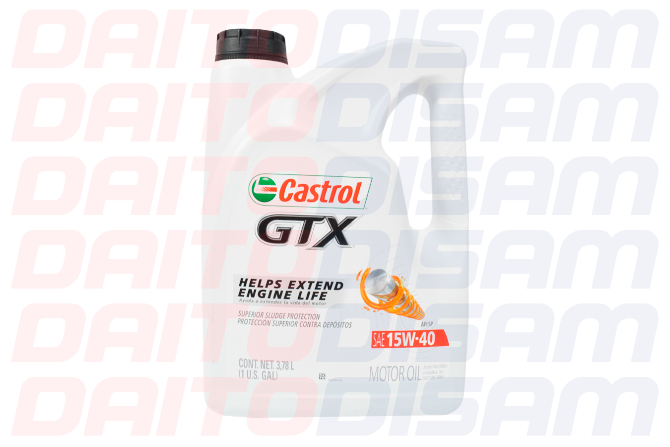 ACEITE CASTROL 15W40 4LTS