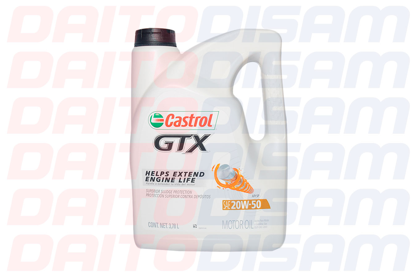 ACEITE CASTROL 20W50 4LTS