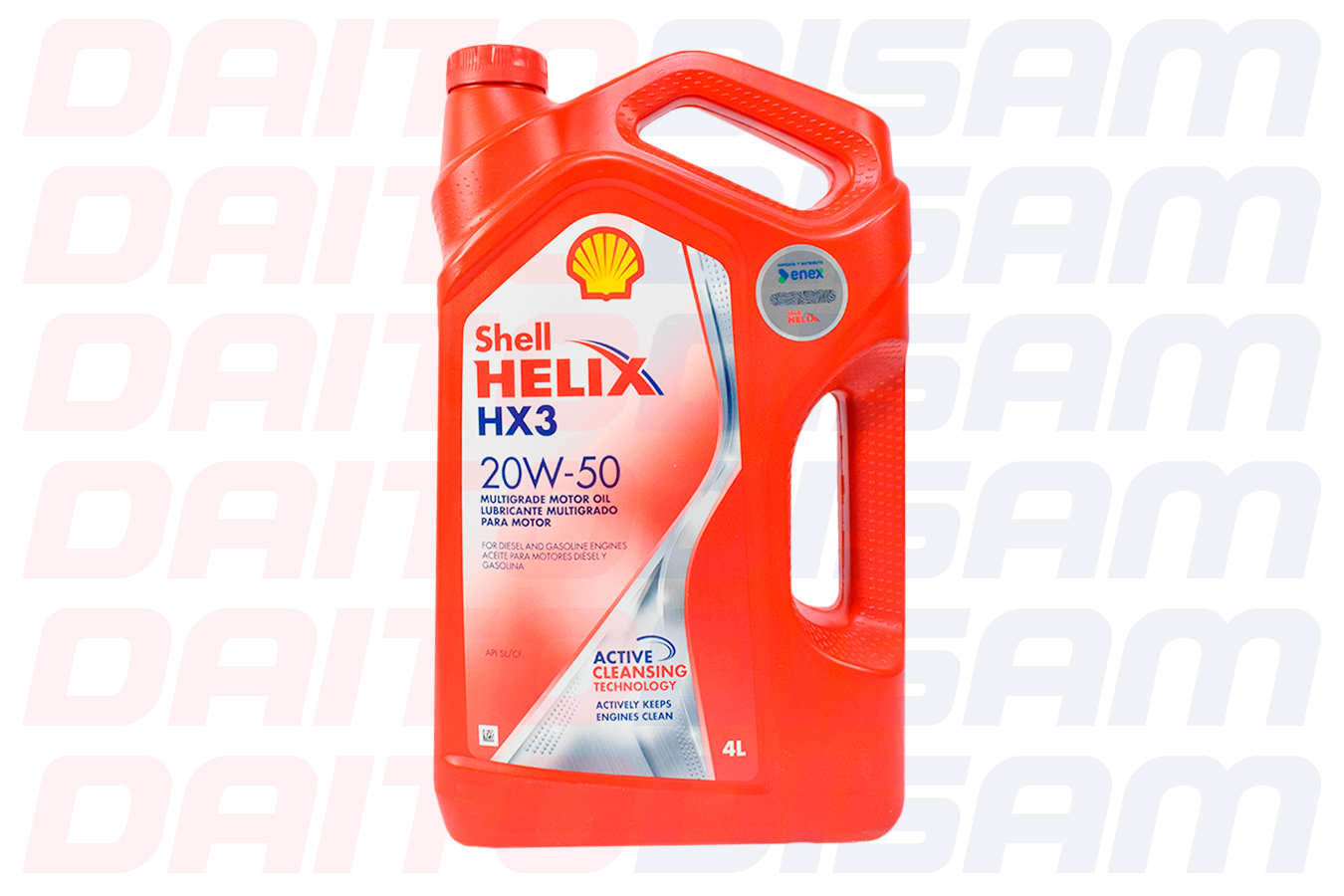 ACEITE SHELL 20W50 4LTS