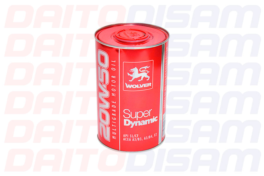 ACEITE ALEMAN WOLVER 20W50 1LT