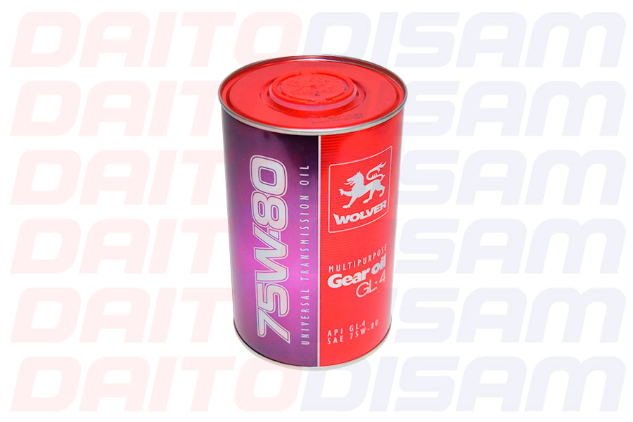 ACEITE ALEMAN WOLVER 75W80 1LTS