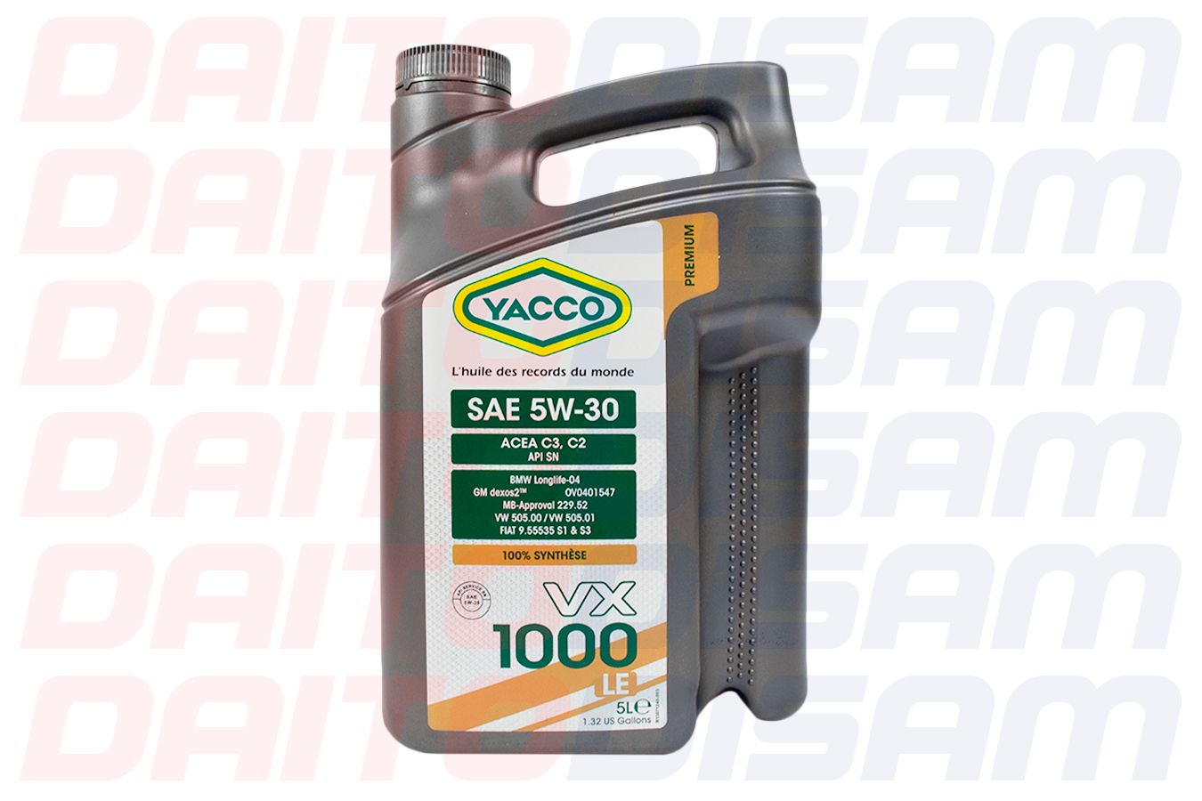 ACEITE YACCO 5W30 5 LTS