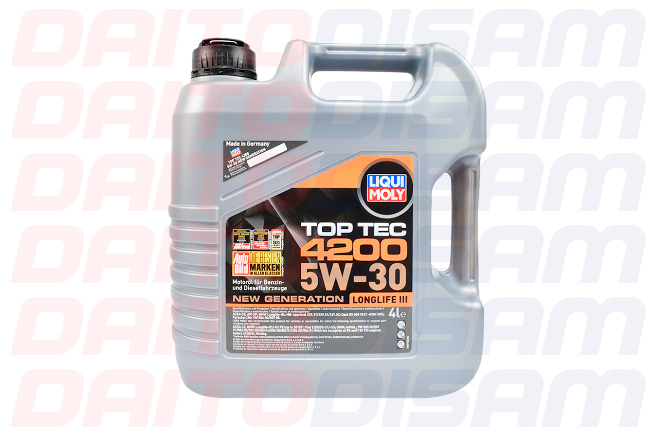 ACEITE LIQUIMOLY 5W30 4LTS