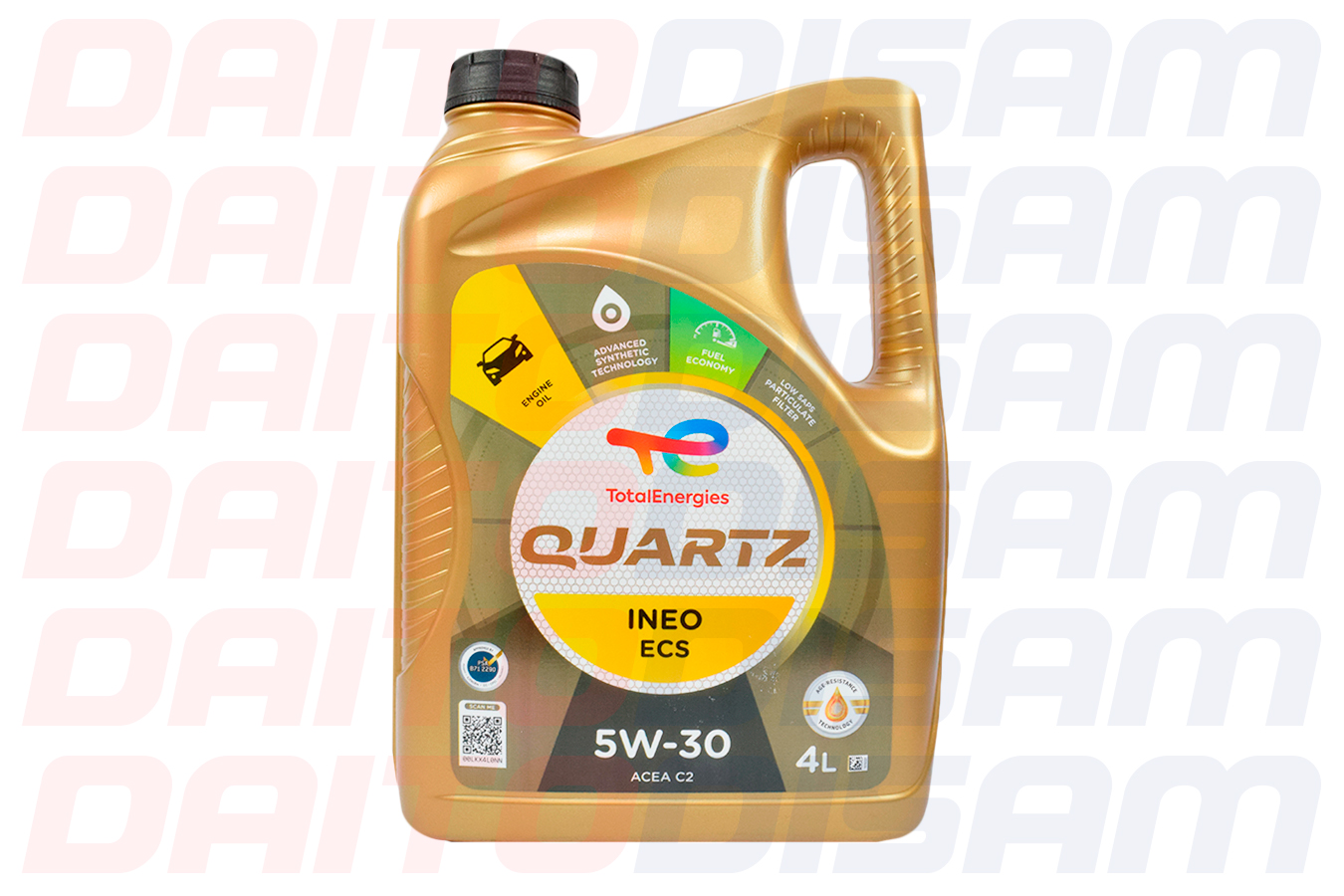 ACEITE TOTAL 5W30 C2 4 LTS