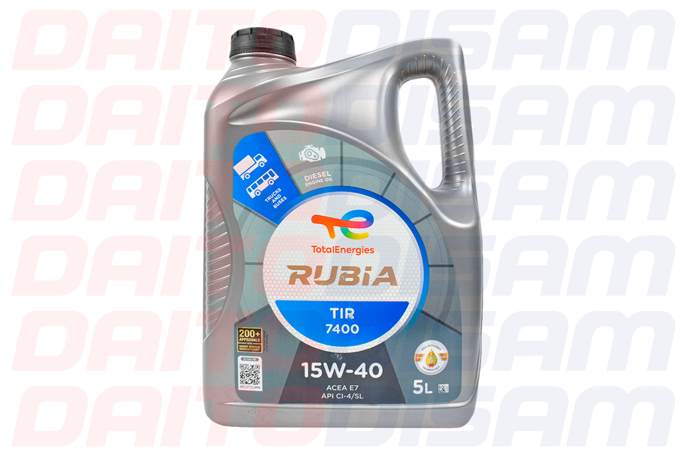 ACEITE TOTAL 15W40 5 LTS