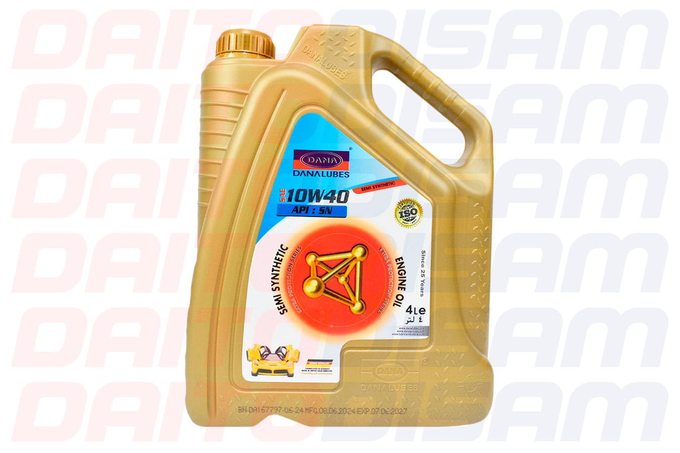 ACEITE DANA 10W40 4 LTS
