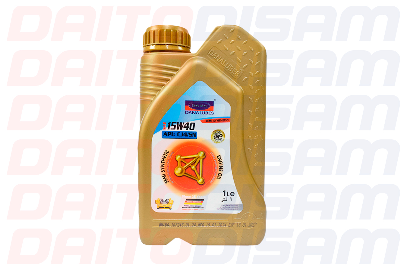 ACEITE DANA 15W40 1 LT