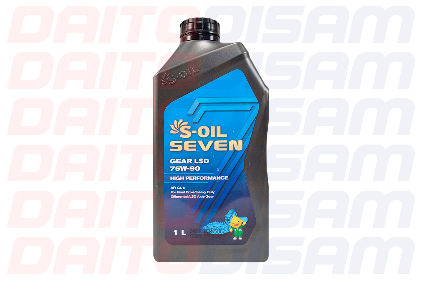 ACEITE S-OIL SEVEN 75W-90 1 LT