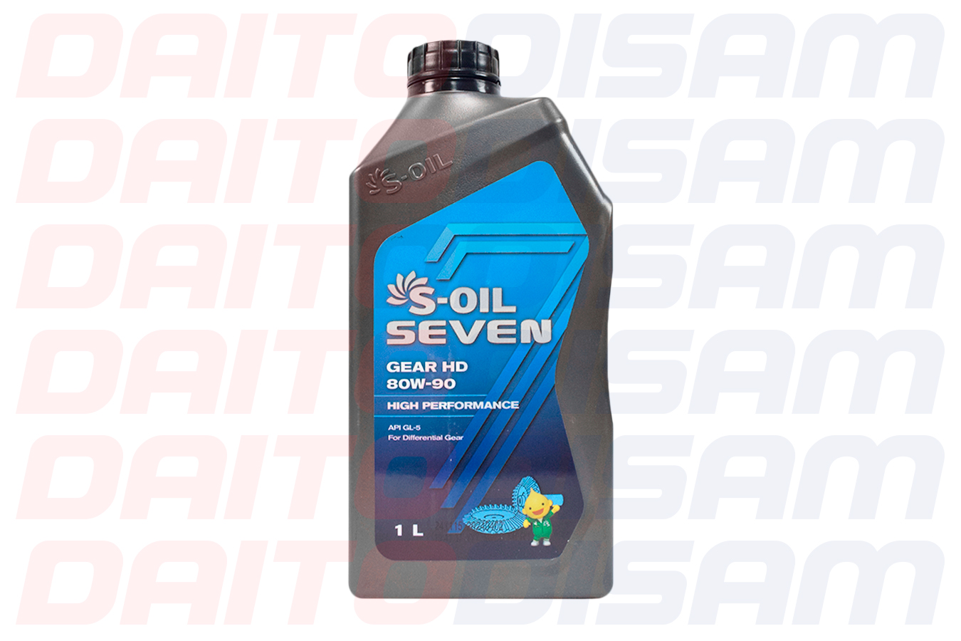 ACEITE S-OIL SEVEN 80W-90 1 LT