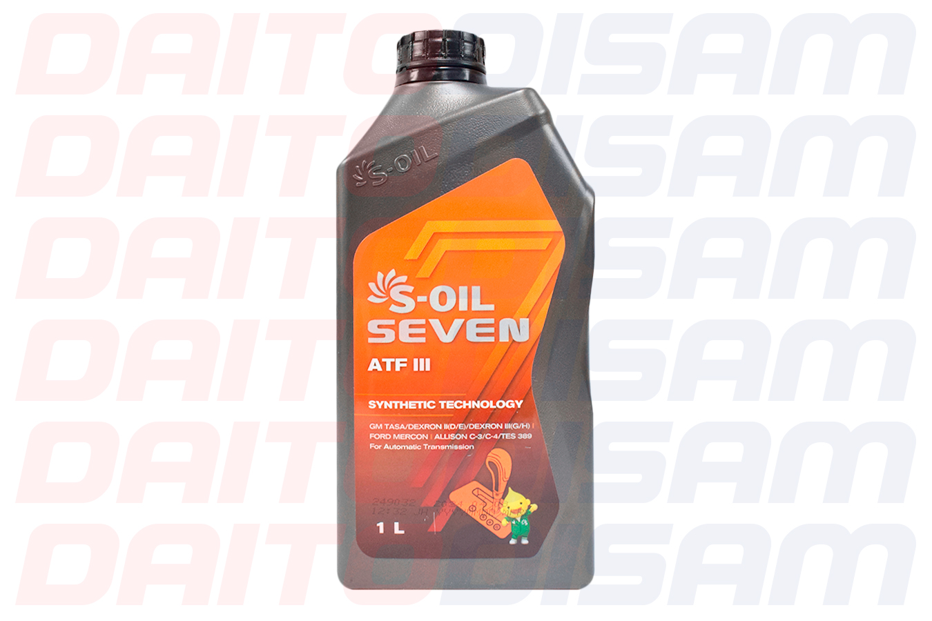 ACEITE S-OIL SEVEN ATF III 1 LT