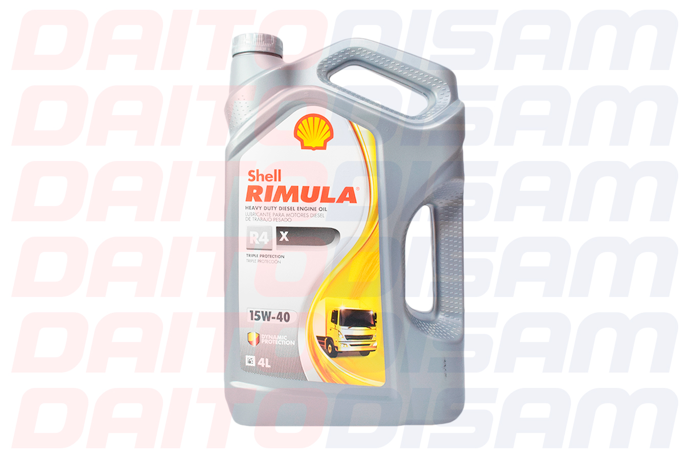 ACEITE SHELL RIMULA 15W40 4 LTS