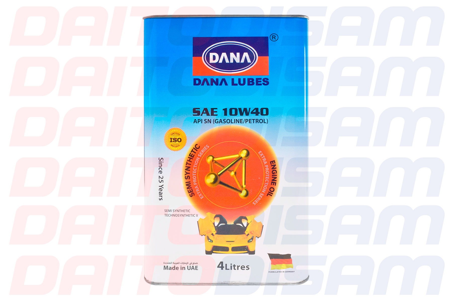 ACEITE DANA 10W40 - METALICO 4LTS