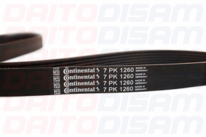 CORREA ALTERNADOR S/AIRE 7PK-1260